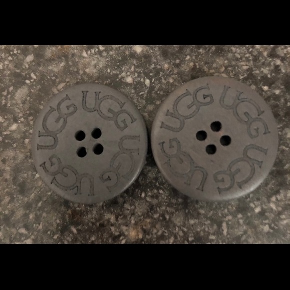 Ugg Replacement Boots Buttons Gray 